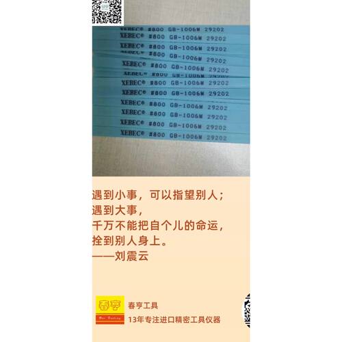 【议价】日本锐必克XEEC纤维油石条G1006M
