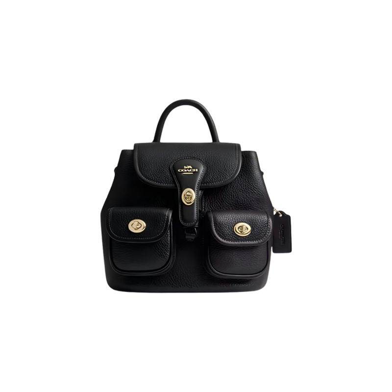 COACH/蔻驰双肩包中号品牌徽标