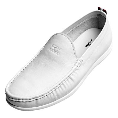 七匹狼男鞋2021秋冬平底驾车套脚