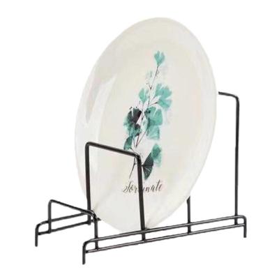 多功能铁艺托架盘子支架多层单层厨房案板收纳置物架工艺品放置器