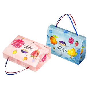 法国进口潘恩之舞探蜜水果味软糖5种口味混合装小提包儿童礼盒