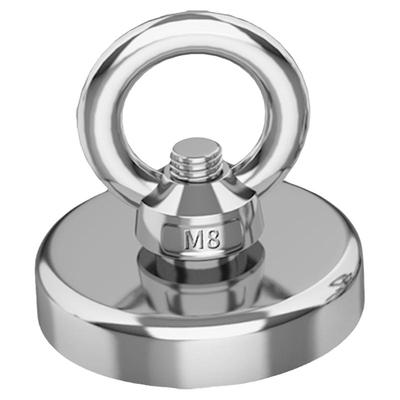 吊环打捞强力磁铁吸铁神器