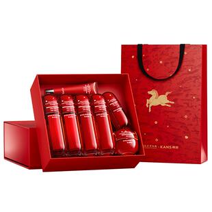 【百亿补贴】韩束红蛮腰水乳套装补水抗皱紧致护肤品礼盒礼物