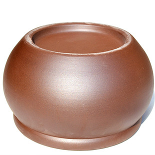 正品泗水红砭石粉烧制火角艾灸罐拔火罐大号砭石陶罐美容理疗专用