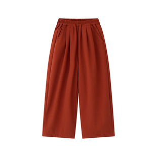 虾酱麻麻男童加绒裤子冬装2025新款男孩长裤洋气保暖儿童装休闲裤