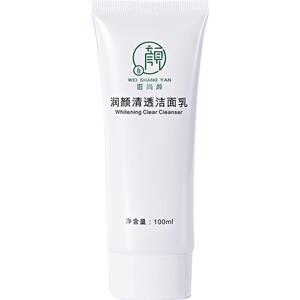 唯尚颜润颜靓白肌密泡沫洁面乳氨基酸保湿深层清洁净透水润洗面奶