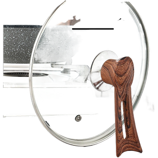 锅盖帽通用电木不锈钢防烫可立式手柄玻璃锅盖配件大顶珠把手顶帽