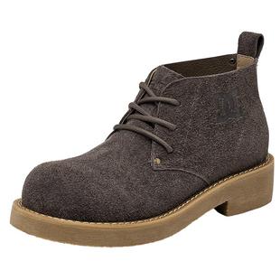 DCSHOES真皮马丁靴男款2026新款冬季男鞋复古高帮男士工装靴子男