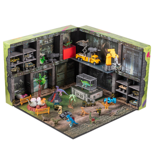 儿童恐龙玩具男孩动物园场景模型仿真霸王蛋狩猎侏罗者纪新年礼物