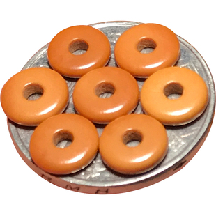 精工橄榄核8×2隔片手串垫片2.2大孔道搭配金刚星月菩提diy散珠链