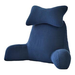 床头软包大靠背简约卧室护颈靠垫可拆洗床上靠枕抱枕沙发护腰枕头