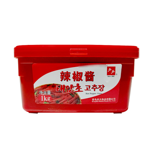 韩式户户辣椒酱500g韩式石锅拌饭辣炒年糕甜辣酱辣酱烤肉蘸酱餐饮