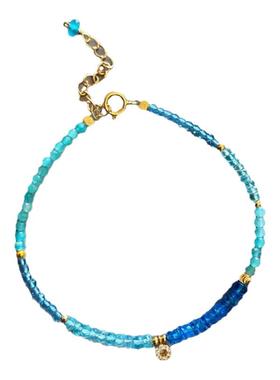 瑞铺原创天然托帕石水晶女