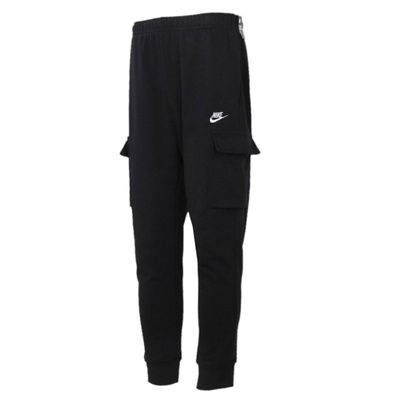 耐克男针织透气工装收口运动长裤