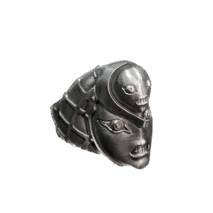 TUXD JOJO的奇妙冒险黄金之风迪亚波罗绯红之王925银戒指手作漫改