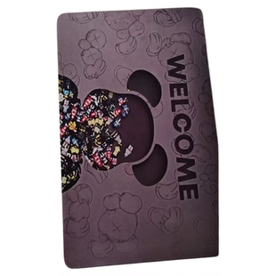 卡通浴室吸水地垫卫生间门口硅藻泥防滑脚垫家用厕所速干门垫地毯