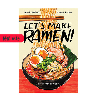 【现货】Let’s Make Ramen!，一起做拉面！  餐饮料理食谱 正版进口书籍艺术画册 善本图书