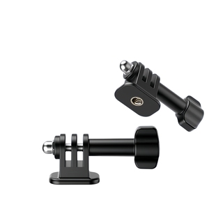 转接头适用GoPro13/12影石insta360x5/Acepro2/go3s大疆Action5Pro/4转接头大疆运动相机连接件1/4螺丝转接座