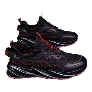 网状透气鞋男隐形内增高6cm毒液男鞋2025新款飞织透气青少年鞋子