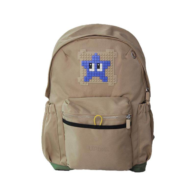 upixel双肩包女新款DIY大学生轻便大容量户外男旅行包青少年书包