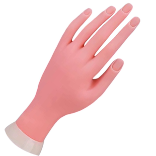 美甲手模练习仿真全套工具初学者甲片底座新手学员套装模型手假手