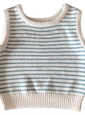 婴儿分体套装秋冬季男宝宝衣服新款幼儿时髦外出服洋气三件套秋装