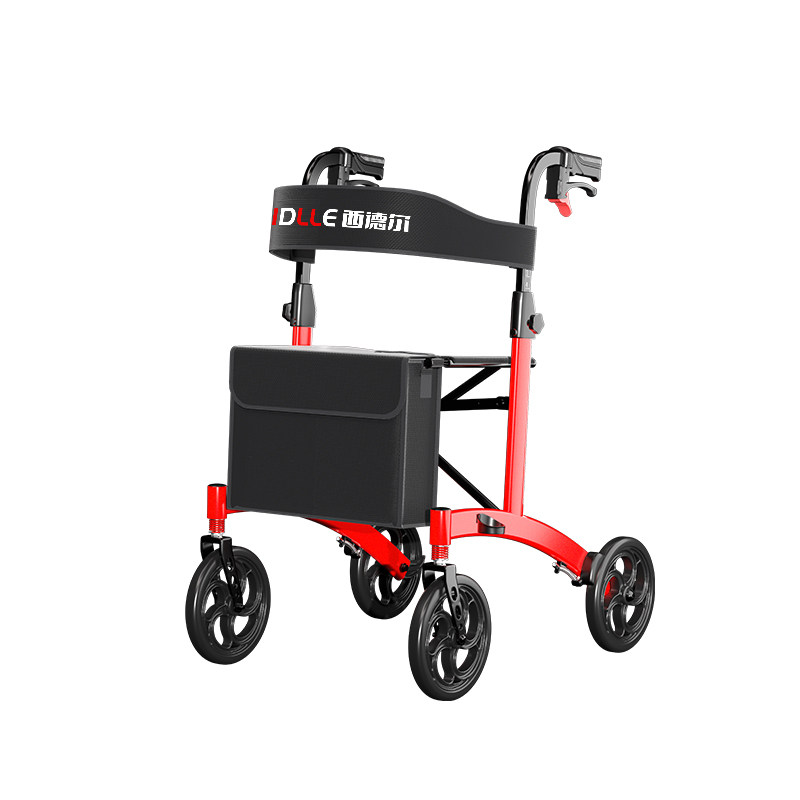 德国西德尔助行器老年专用辅助行走康复助步车手推代步车可推可坐