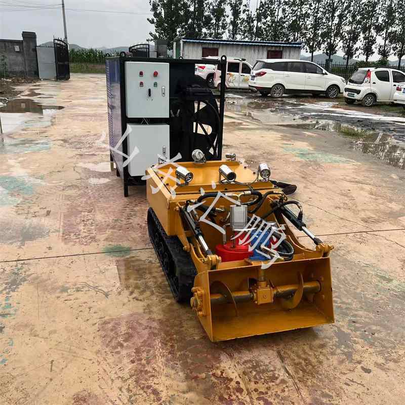 管道涵洞水下清淤机器人 全自动液压水下清淤履带底盘 淤泥清理机