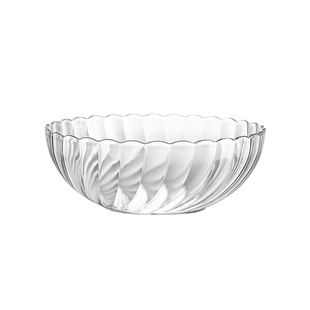 亚克力水果沙拉碗塑料碗透明商用餐厅防摔树脂碗饭店用胶碗PC果盆