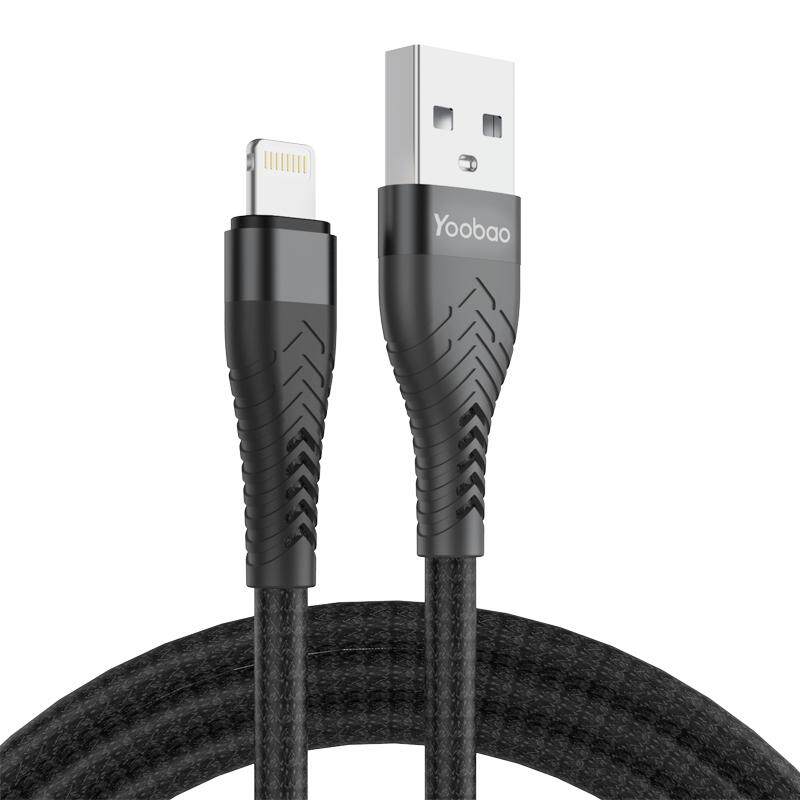羽博充电线适用于苹果3米超长数据线加长5米快充12iphone13 14 13PRO 7 7p 8plus手机11X快冲