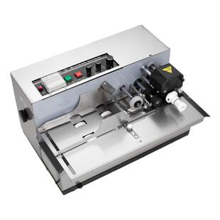 鑫空牌MY-380F黑色印字标示机 数字连续自动打码机全自动 小型标签机墨印生产日期食品包装袋打印器非喷码机