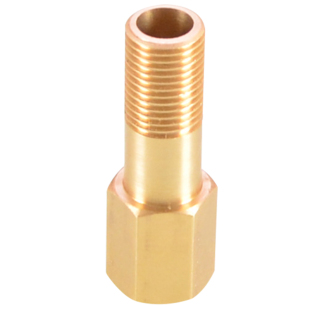 黄铜1分2分3分内外丝延长管接头铜直接加长加厚配件气动模具接头