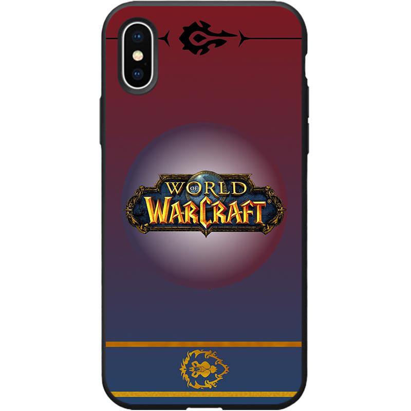 WOW魔兽世界iPhoneXsMax适用13/12苹果16/14防摔15promax手机壳XR磨砂玻璃SE华为OPPO小米VIVO安卓保护壳
