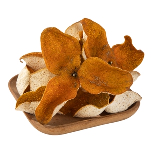 新会正宗陈皮2025年二红皮陈皮干泡水九年老树茶枝柑大红新皮橘皮