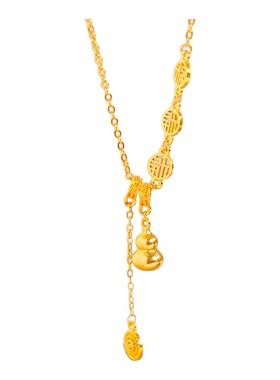 福袋葫芦项链配饰女锁骨链