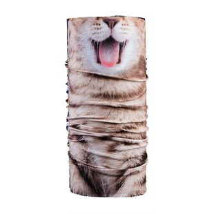 PAC儿童头巾Protector UV防晒魔术头巾户外透气速干卡通面罩