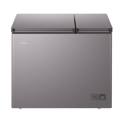 海尔213升冰柜双温大容量小型冷藏冷冻两用卧式冷柜家用冰箱