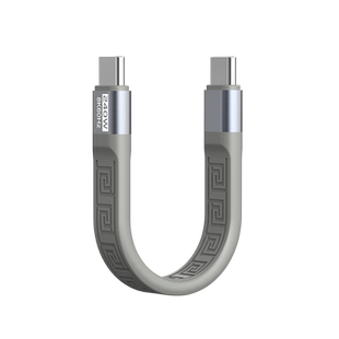 全功能雷电4数据线双头USB4短线ctoc公对公适用iPhone15/Pura70移动硬盘数据传输充电宝超级快充线240W随身线