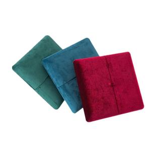 双开绒布首饰盒珍珠项链礼品盒耳钉吊坠四件套盒珠宝饰品收纳盒