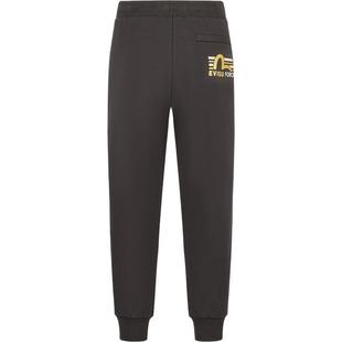 EVISU 福神男士海鸥及商标印花美式宽松运动长卫裤