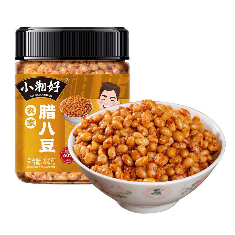 腊八豆湖南特产下饭菜瓶装辣椒酱