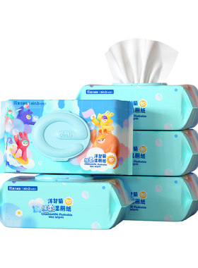 孕婴通用湿厕纸私处擦拭细菌