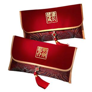 2026马年新款万元布艺红包袋新年春节高级感儿童宝宝生日压岁钱包