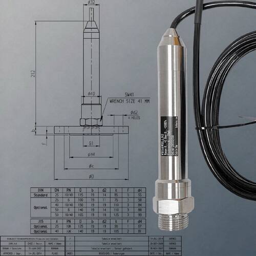 全新威格APT法兰螺纹投入式WL52AMX4，VEGAWEL
