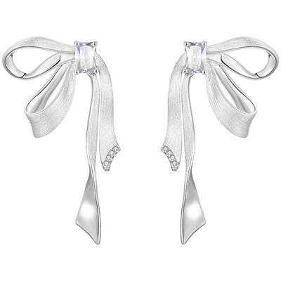 蝴蝶结耳饰独特漂亮耳环