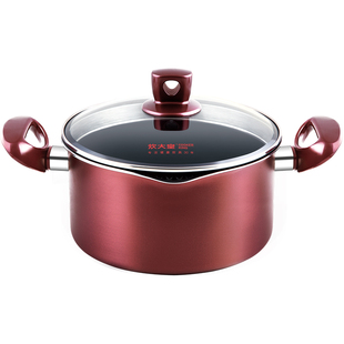 炊大皇原厂锅盖可立盖汤锅煎锅炒锅20/22/26/28/30/32cm玻璃盖子