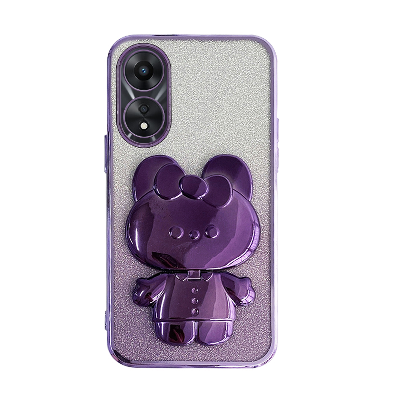 适用oppoA58X手机壳OPPO新款A58X防摔全包opa硅胶opopa保护opp0pp0ppoa套oppa带支架xOPPO女oopoa钢化膜透明