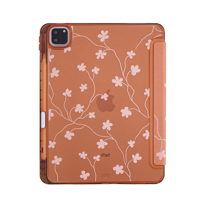 复古白碎花苹果ipad11代保护套