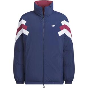 【自营】adidas阿迪达斯男三叶草双面羽绒服加厚立领面包服KF9609