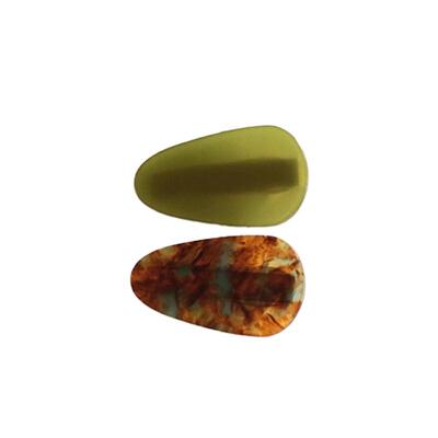 RAFFINI流光侧影醋酸发夹刘海夹